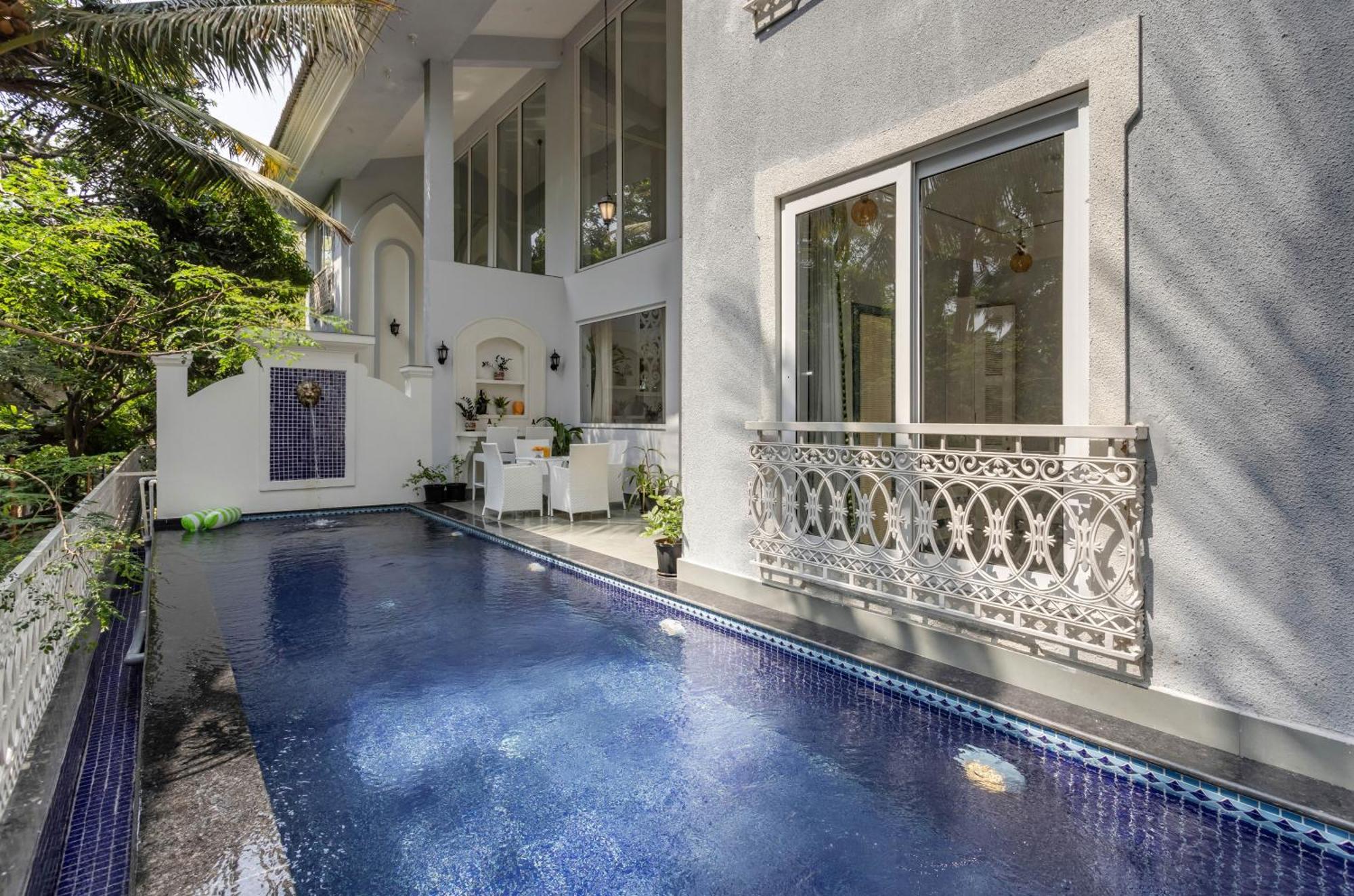 The Hornbill Villa - 3Bhk With Pvt Pool In Saligao Extérieur photo